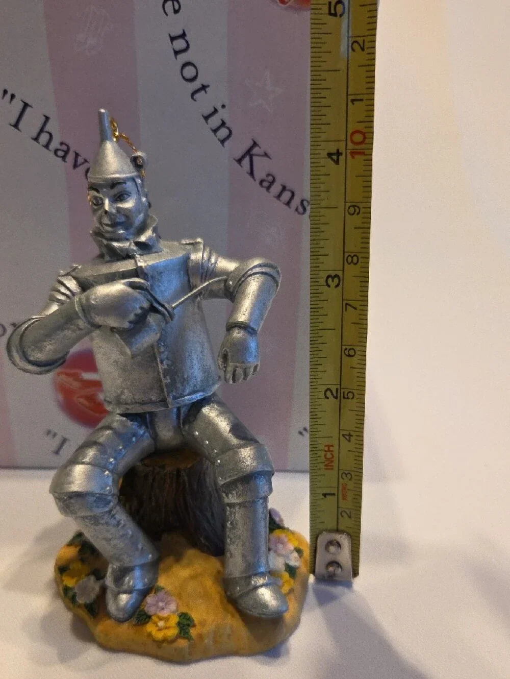 Wizard of Oz Tin Man Figurine-Ornament EUC